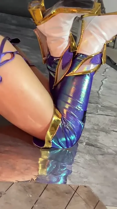 ZinieQ cosplay album ZinieQ & PingPing: Akali e Kai'Sa Star Guardian - Video 59
