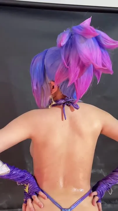ZinieQ cosplay album ZinieQ & PingPing: Akali e Kai'Sa Star Guardian - Video 63