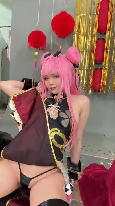 ZinieQ cosplay album ZinieQ 旗袍版布雷默顿 - 碧蓝航线 Cosplay - Video 36