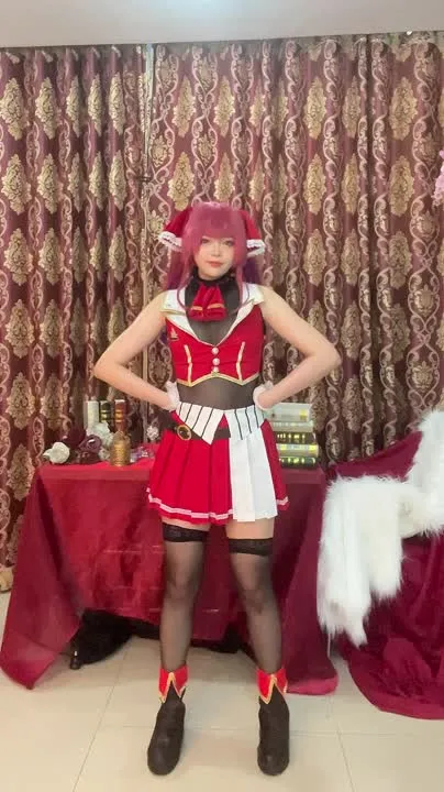 ZinieQ cosplay album ZinieQ como Houshou Marine - Cosplay Pirata Hololive - Video 36