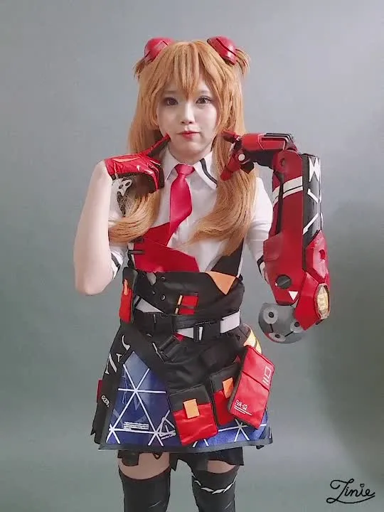 ZinieQ cosplay album ZinieQ as 아스카 랑그레이 소류 - Blazing Hope - Video 23