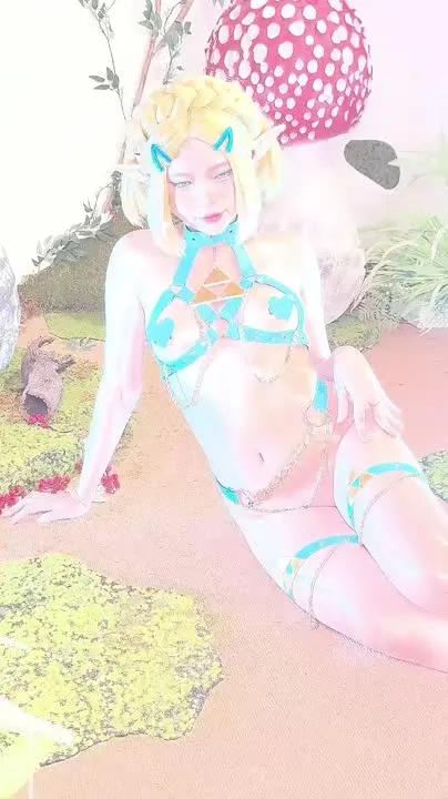 ZinieQ cosplay album ZinieQ：塞尔达公主 Cosplay - Video 36