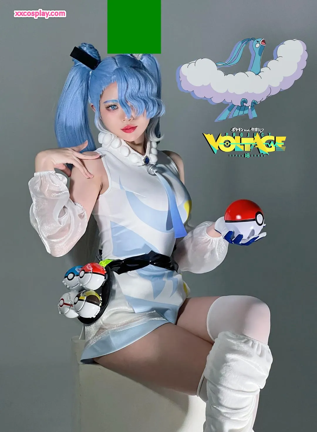 ZinieQ cosplay album ZinieQ – Project Voltage Miku Flying Type - Photo 40