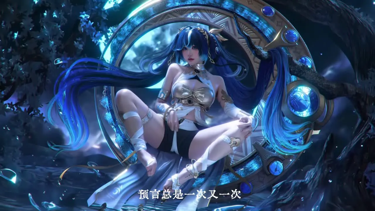 kaOri cosplay album kaOri sebagai Furina: Gravure Mistis - Video 18