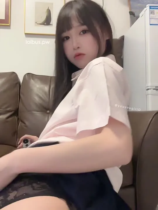neko酱 cosplay album Neko酱 sa Itim na Garter Stockings - Video 78