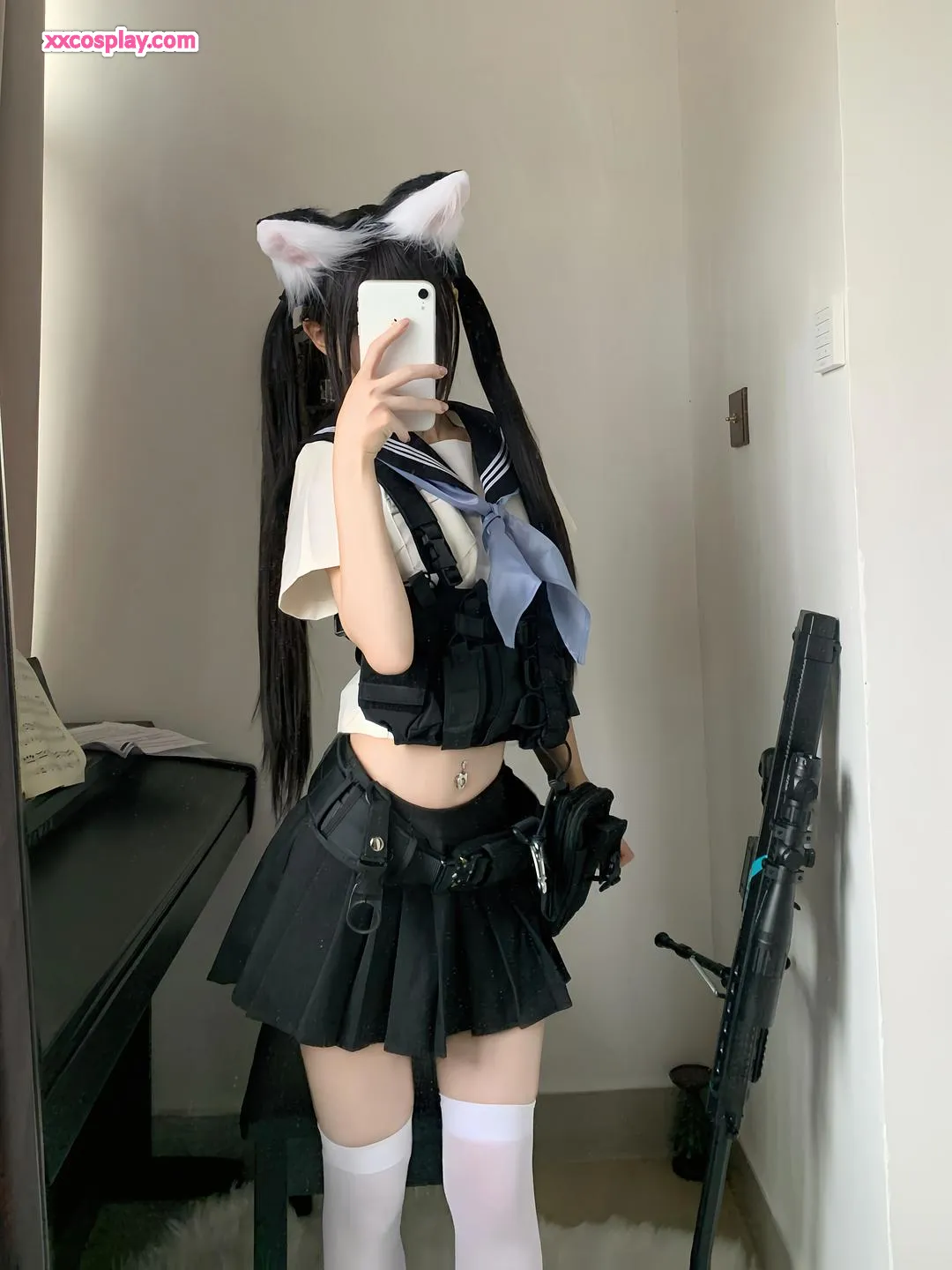 Cosplay Thuỷ Thủ Tác Chiến Của Rua Ruan
