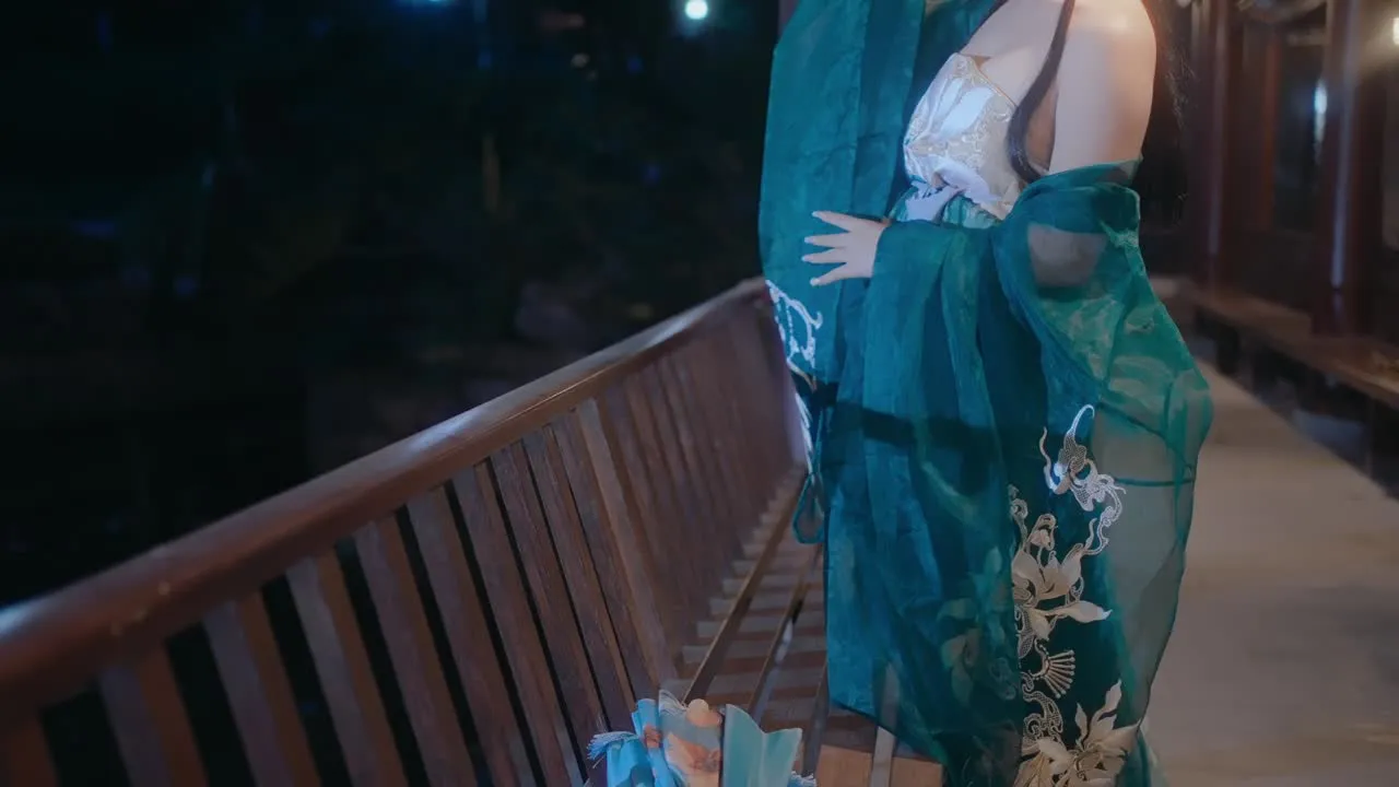 yuuhui玉汇 cosplay album Yuuhui: Liu Ruyan Babak Akhir - Pari Kedinginan Rantai - Video 137