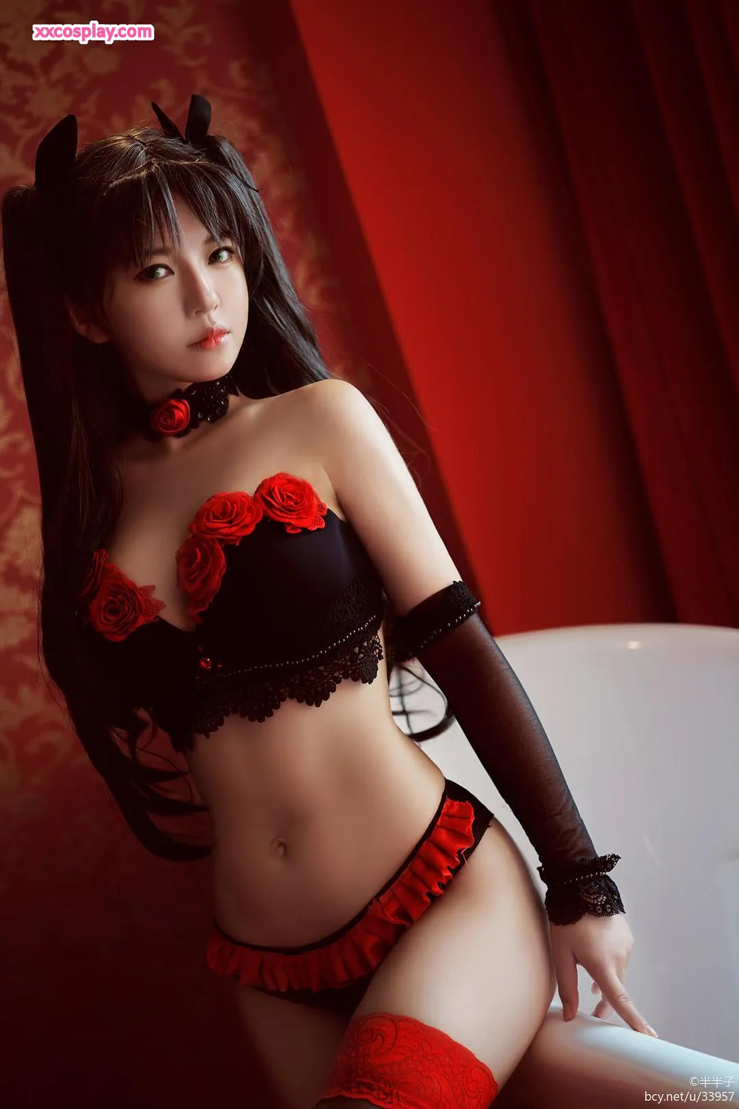 Banbanzi as Rin Tohsaka - Enchanting Fate Cosplay